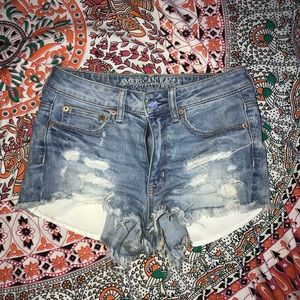 Hi-Rise Festival Stretch size 2 Denim Shorts